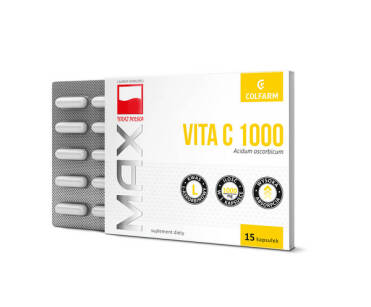 MAX VITA C 1000 x 15 kaps.