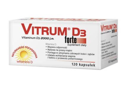 Vitrum D3 Forte x 120kaps