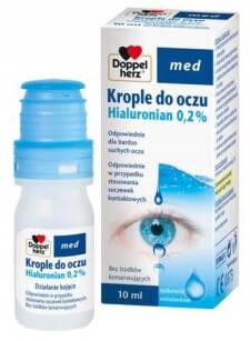 DH Med Kr. do oczu Hial. 0,2% 10ml