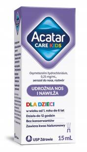 Acatar Care Kids aerozol do nosa 0,25mg/ml 15ml