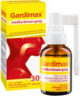 Gardimax Medica lemon spray x 30ml
