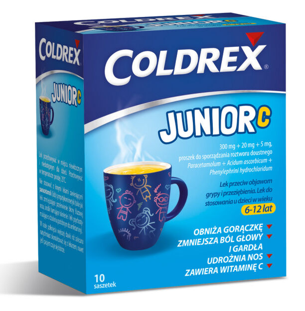 Coldrex Junior C x 10sasz.