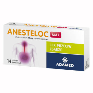 Anesteloc Max 20mg x 14tabl.