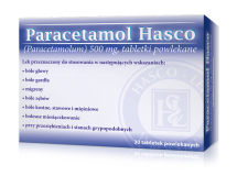 Paracetamol 500mg x 30tabl. HASCO