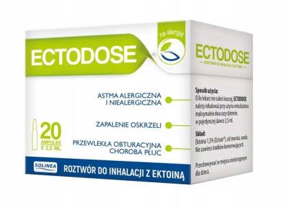 Ectodose rozt.do inh. 20 amp.a 2,5ml