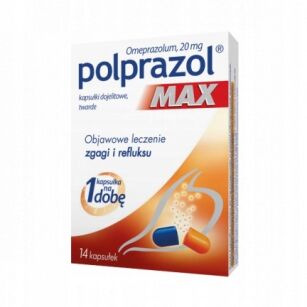 Polprazol Max 20mg x 14 kaps