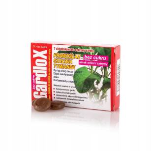 Gardlox Tabletki zioł. b/cukru wiśnia