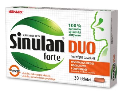 Sinulan Duo Forte x 30 tabletki 