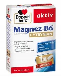 DH Aktiv Magnez-B6 Cytrynian x 30tabl.
