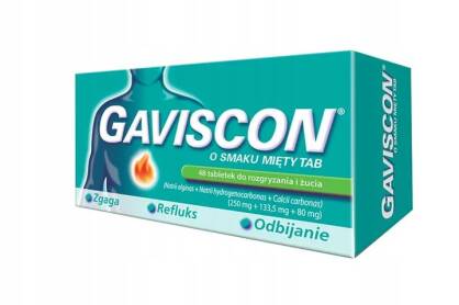 Gaviscon 48 tabletek