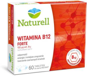 NATURELL Witamina B12 Forte x 60tabl.doss
