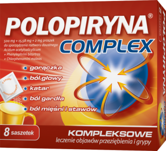 Polopiryna Complex x 8 sasz