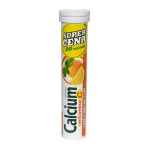 Calcium Vit.C  Cytrynowy x20 tab.mus