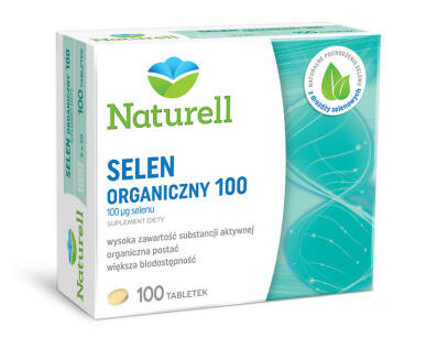NATURELL Selen Organiczny x 100tabl.