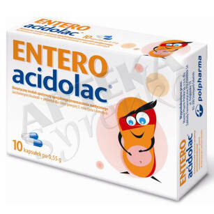Entero Acidolac 550mg x 10 kapsułek 