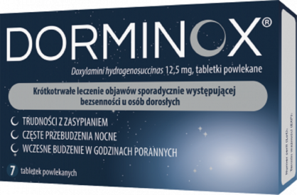 Dorminox 12,5mg x 7tabl.