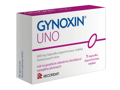 Gynoxin Uno 600mg x 1glob.dopochw.