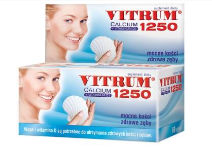 Vitrum Calcium 1250+Vit D3 x 60tabl.