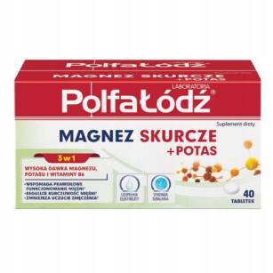 Magnez Skurcze + Potas x 40tabl.