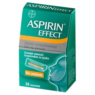 Aspirin Effect 500mg x 10sasz.