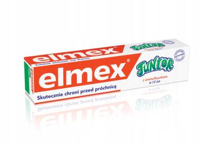 Pasta d/zębów ELMEX Junior 7-12 lat 75ml