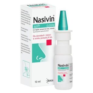 Nasivin Soft 0.05% aerozol x 10ml