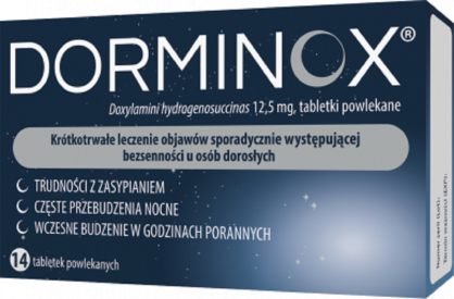 Dorminox 12,5mg x 14tabl.