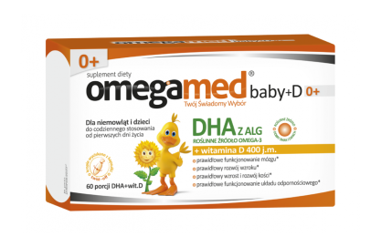 Omegamed Baby+D3 0+ x 30kaps.