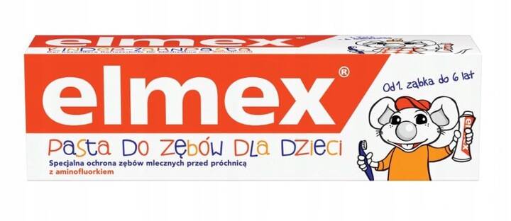 Pasta d/zębów ELMEX Kids(0-6 lat) 