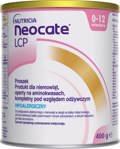 Neocate LCP prosz. 400 g