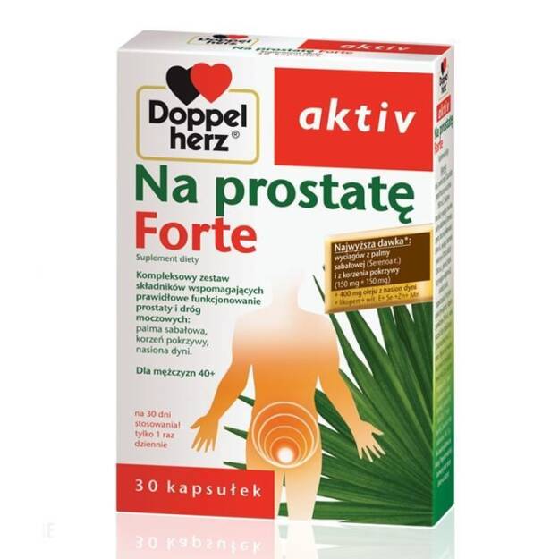 DH Aktiv Na prostatę Forte x 30kaps.