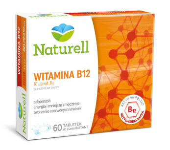 NATURELL Witamina B12 x 60tabl.dossania 