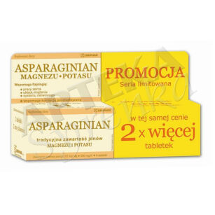 Asparaginian 50+ 50 tabletek