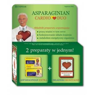 Asparaginian CardioDuo x 50tabl. UNIPHAR