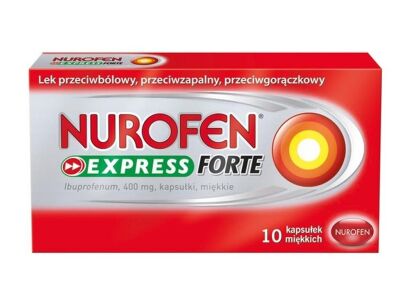 Nurofen Express Forte 400mg x 10kaps.