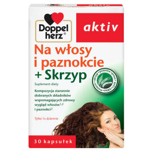 DH Aktiv Na włosy i paznokcie x 30kaps.