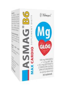 Asmag B6 Max Cardio x 30tabl.