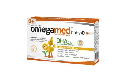 Omegamed Baby+D3 0+ x 60kaps.
