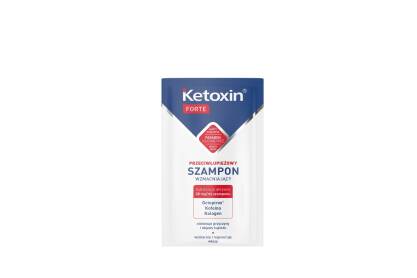 KETOXIN Forte szamp. p/łupież.wzmac. 6ml