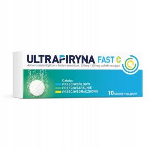 Ultrapiryna FAST C x 10tabl.mus