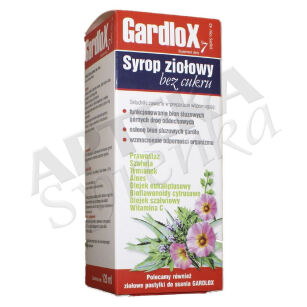 Gardlox 7 ziół syrop bez cukru 120ml