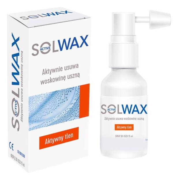 Solwax Active Spray aer.do uszu 15ml