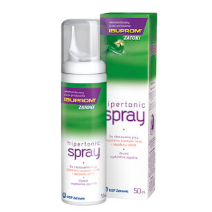 Ibuprom Zatoki Hipertonic Spray 50 ml