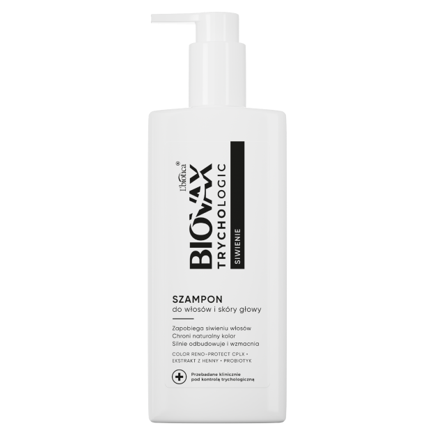 LB BIOVAX TRYCHO szampon siwienie 200ML